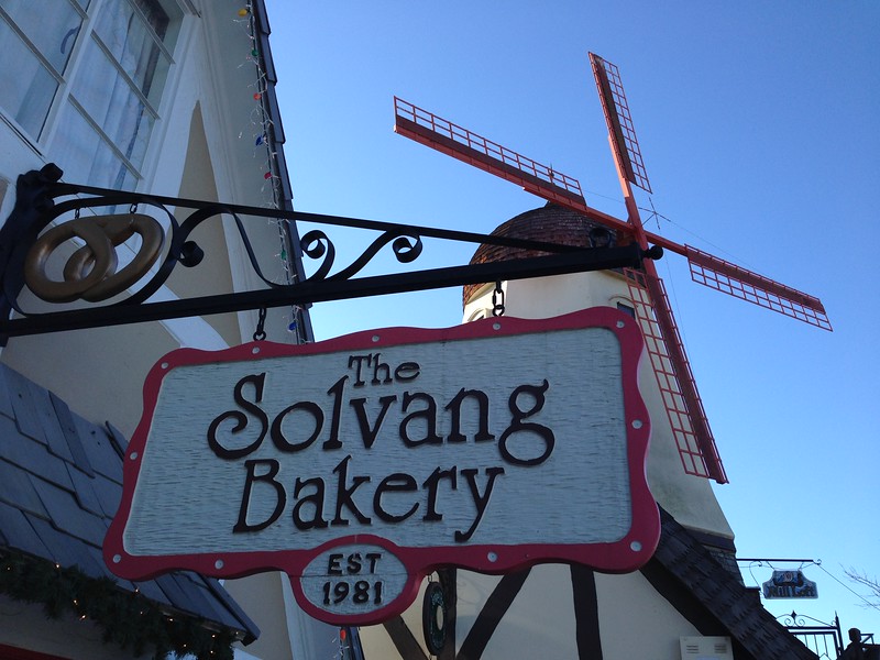 solvang bakery sign