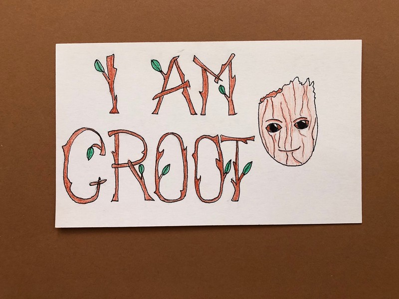 guide to watching marvel movies - i am groot quote