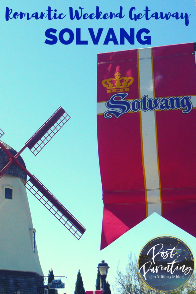 romantic weekend getaway in solvang pin