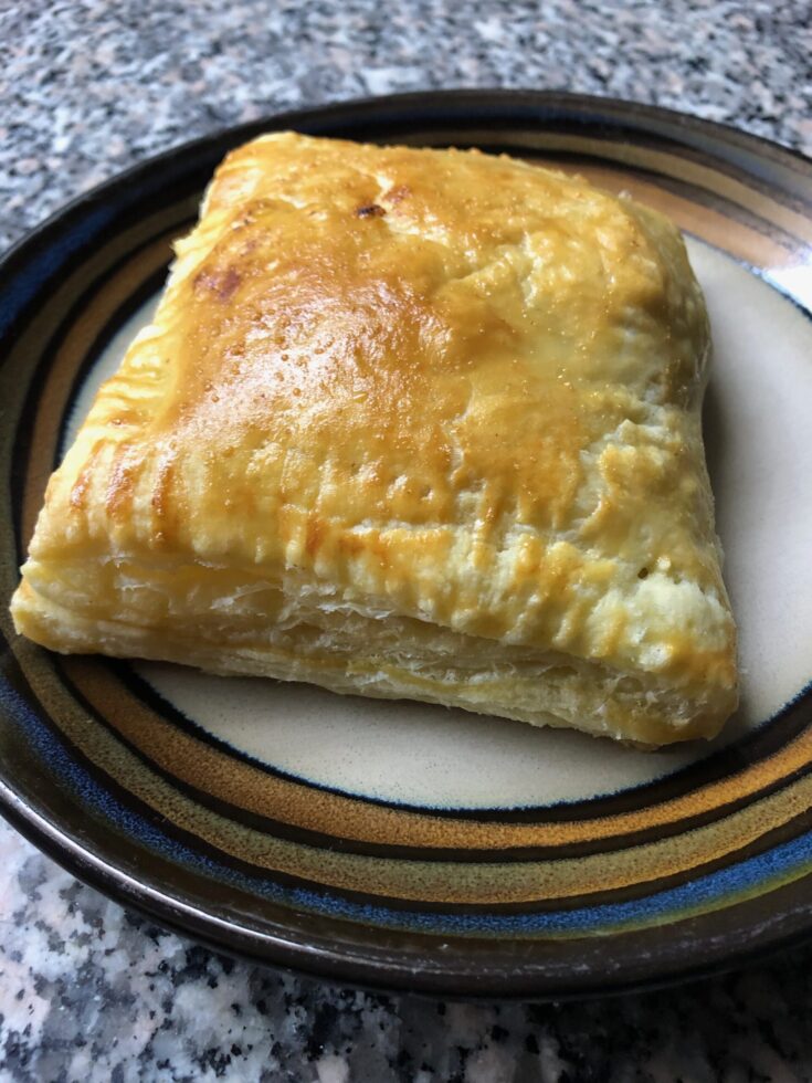 Empanada on a plate